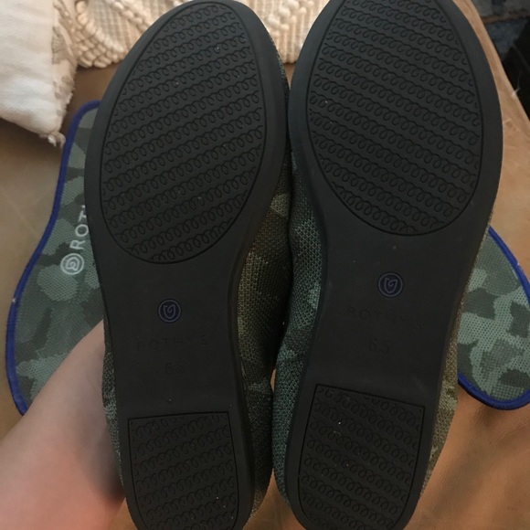 Rothys camo round green flats - Picture 4 of 4